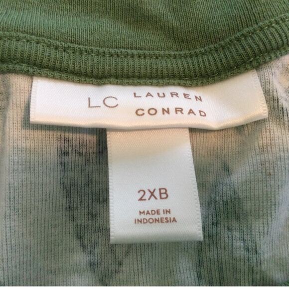 Lauren Conrad Christmas Tree Pajama Set 2XB - Picture 8 of 10